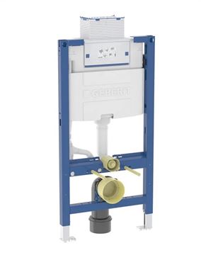 GEBERIT DUOFIX montážny prvok pre WC 98 cm, so splachovacou nádržkou Omega 12 cm