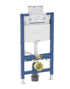 GEBERIT DUOFIX montážny prvok pre WC 98 cm, so splachovacou nádržkou Omega 12 cm