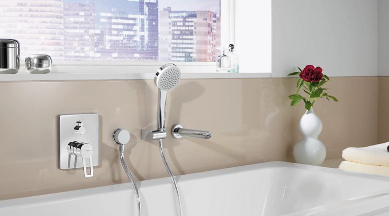 HANSA TWIST sprchová podomietková batéria, chróm 89859085 Obrázek - fotka