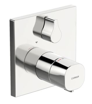 HANSA LIVING podomietková termostatická batéria, pre 2 spotrebiče, chróm
