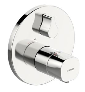 HANSA LIVING podomietková termostatická batéria, pre 2 spotrebiče, chróm