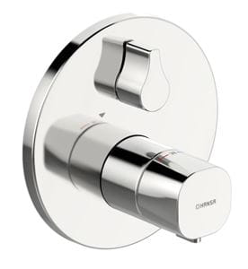 HANSA LIVING podomietková termostatická batéria, pre 2 spotrebiče, chróm
