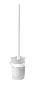 EMCO CONCEPT WHITE WC kefa, nástenná, sklo, matná biela