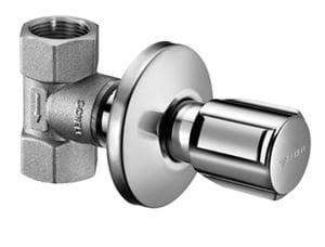 SCHELL COMFORT podomietkový ventil 3/4"x3/4", chróm