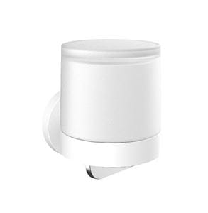 EMCO CONCEPT WHITE dávkovač tekutého mydla, nástenný, sklo, matná biela
