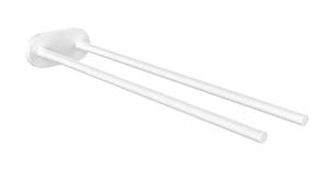 EMCO CONCEPT WHITE držiak uterákov 399 mm, dvojramenný, matná biela