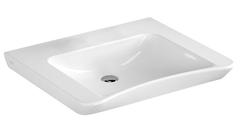 CONCEPT 100 bezbariérové umývadlo 65 cm, bez otvoru pre batériu, bez prepadu 5291B003-0016 Obrázek - Hlavní obrázek