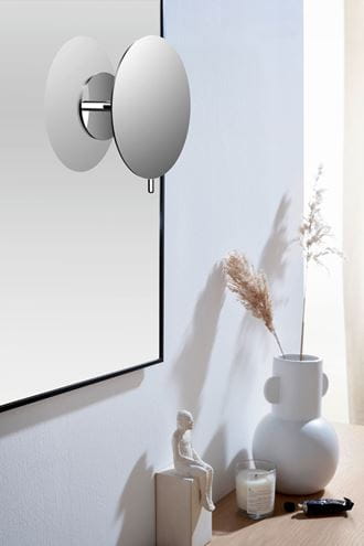 EMCO CONCEPT WHITE kozmetické zrkadlo 200 mm, zväčšovacia, matná biela CW109413938 Obrázek - fotka