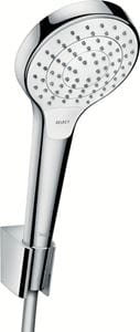 HANSGROHE CROMA SELECT S VARIO 3JET sprchová súprava 3-dielna, ručná sprcha pr. 110 mm, 3 prúdy, hadica, držiak, biela/chróm