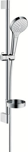 HANSGROHE CROMA SELECT S VARIO 3JET sprchová súprava 4-dielna, ručná sprcha pr. 110 mm, 3 prúdy, tyč, hadica, mydelnička, biela/chróm 26566400 Obrázek - Hlavní obrázek
