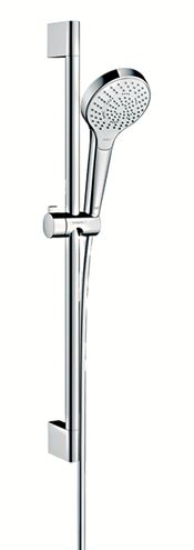 HANSGROHE CROMA SELECT S VARIO 3JET sprchová súprava 3-dielna, ručná sprcha pr. 110 mm, 3 prúdy, tyč, hadica, EcoSmart, biela/chróm 26563400 Obrázek - Hlavní obrázek