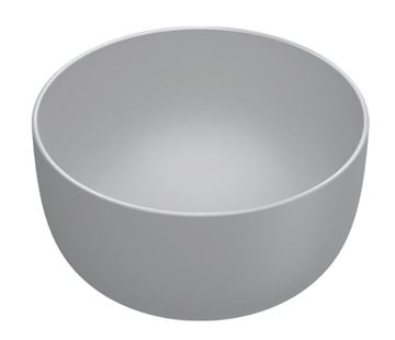 CATALANO SFERA umývadlová misa 42 cm, bez prepadu, Cataglaze+Silver Titanium, cement matt