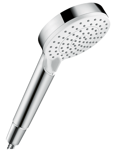 HANSGROHE CROMETTA 2JET ručná sprcha pr. 100 mm, 2 prúdy, biela/chróm 26330400 Obrázek - Hlavní obrázek