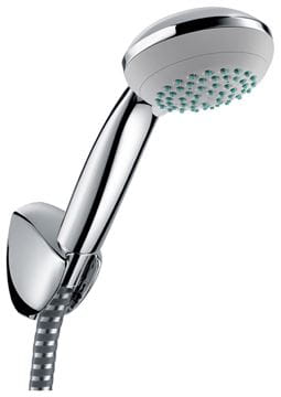 HANSGROHE CROMETTA 85 VARIO 2JET sprchová súprava 3-dielna, ručná sprcha pr. 85 mm, 2 prúdy, hadica, držiak, chróm
