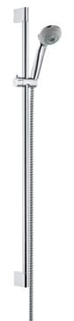 HANSGROHE CROMETTA 85 VARIO 2JET sprchová súprava 3-dielna, ručná sprcha pr. 85 mm, 2 prúdy, tyč, hadica, chróm