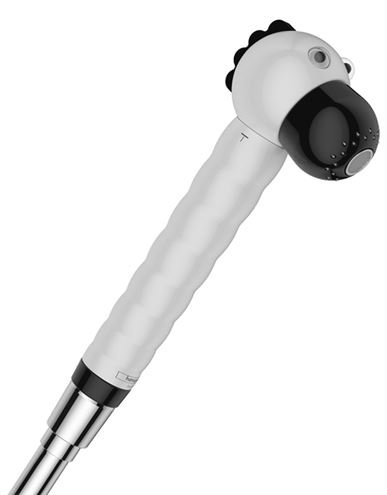 HANSGROHE JOCOLINO 2JET ručná sprcha 27 mm, 2 prúdy, motív zebra, biela/čierna 28787640 Obrázek - Hlavní obrázek