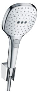 HANSGROHE RAINDANCE SELECT E 120 3JET sprchová súprava 3-dielna, ručná sprcha 120x120 mm, 3 prúdy, hadica, držiak, chróm