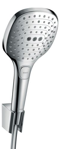 HANSGROHE RAINDANCE SELECT E 120 3JET sprchová súprava 3-dielna, ručná sprcha 120x120 mm, 3 prúdy, hadica, držiak, chróm 26700000 Obrázek - Hlavní obrázek