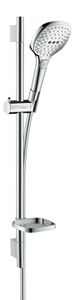 HANSGROHE RAINDANCE SELECT E 120 3JET sprchová súprava 4-dielna, ručná sprcha 120x120 mm, 3 prúdy, tyč, hadica, mydelnička, chróm