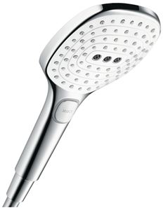 HANSGROHE RAINDANCE SELECT E 3JET ručná sprcha 120x120 mm, 3 prúdy, AirPower, biela/chróm