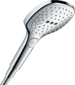 HANSGROHE RAINDANCE SELECT E 3JET ručná sprcha 120x120 mm, 3 prúdy, EcoSmart, chróm