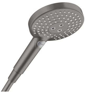 HANSGROHE RAINDANCE SELECT S 120 3JET ručná sprcha pr. 125 mm, 3 prúdy, EcoSmart, brúsený čierny chróm
