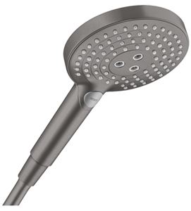 HANSGROHE RAINDANCE SELECT S 120 3JET ručná sprcha pr. 125 mm, 3 prúdy, EcoSmart, brúsený čierny chróm
