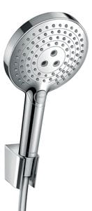 HANSGROHE RAINDANCE SELECT S 120 3JET sprchová súprava 3-dielna, ručná sprcha pr. 125 mm, 3 prúdy, hadica, držiak, chróm