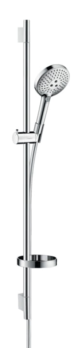 HANSGROHE RAINDANCE SELECT S 120 3JET sprchová súprava 4-dielna, ručná sprcha pr. 125 mm, 3 prúdy, tyč, hadica, mydelnička, chróm