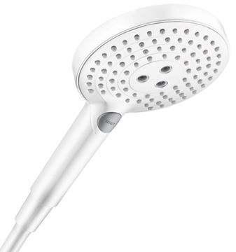 HANSGROHE RAINDANCE SELECT S 3JET ručná sprcha pr. 125 mm, 3 prúdy, EcoSmart, matná biela