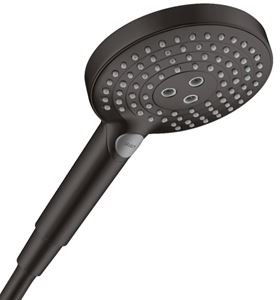 HANSGROHE RAINDANCE SELECT S 3JET ručná sprcha pr. 125 mm, 3 prúdy, matná čierna