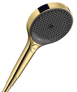 HANSGROHE RAINFINITY 130 3JET ručná sprcha pr. 130 mm, 3 prúdy, EcoSmart, leštené zlato