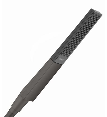 HANSGROHE RAINFINITY 1JET ručná sprcha 100x38 mm, brúsený čierny chróm 26866340 Obrázek - Hlavní obrázek