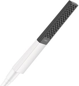 HANSGROHE RAINFINITY 1JET ručná sprcha 230 mm, čierna/matná biela
