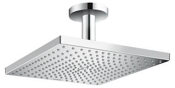 HANSGROHE RAINDANCE E 300 1JET horná sprcha 300x300 mm, s ramenom, EcoSmart, chróm