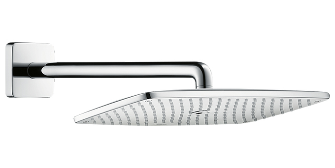 HANSGROHE RAINDANCE E 360 1JET horná sprcha 360x190 mm, s ramenom, EcoSmart, chróm 26605000 Obrázek - Hlavní obrázek