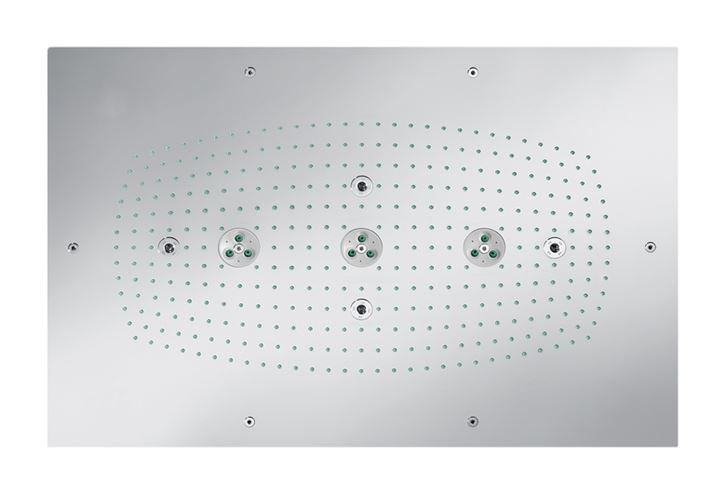 HANSGROHE RAINDANCE RAINMAKER 680/460 3JET horná sprcha 680x460 mm, 3 prúdy, chróm 28417000 Obrázek - Hlavní obrázek