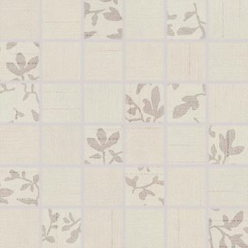 RAKO TEXTILE mozaika 30x30(5x5) cm, lepená na sieti, mat, slonová kosť