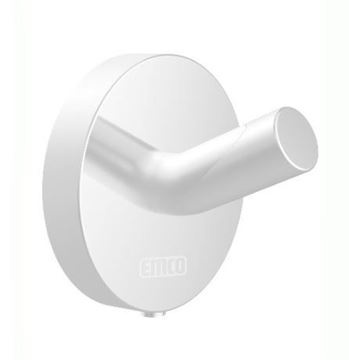 EMCO CONCEPT WHITE háčik na uterák, matná biela