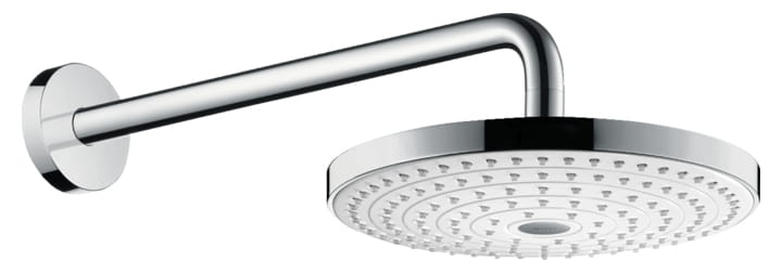 HANSGROHE RAINDANCE SELECT S 240 2JET horná sprcha pr. 243 mm, 2 prúdy, s ramenom, biela/chróm 26466400 Obrázek - Hlavní obrázek