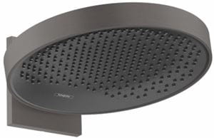 HANSGROHE RAINFINITY 360 1JET horná sprcha pr. 360 mm, s ramenom, brúsený čierny chróm