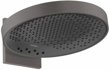 HANSGROHE RAINFINITY 360 3JET horná sprcha pr. 360 mm, 3 prúdy, s ramenom, brúsený čierny chróm