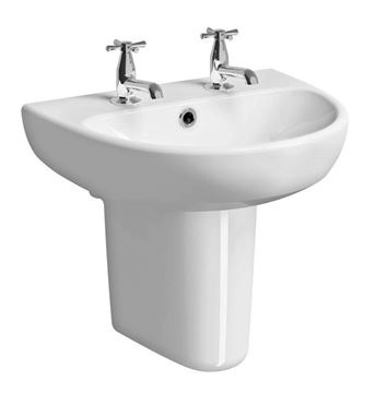 GEBERIT SELNOVA polostĺp pre umývadlo/umývadlo  500.329.01.7 Obrázek - fotka