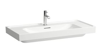 LAUFEN MEDA umývadlo 100 cm, s otvorom pre batériu a prepadom H8101190001041 Obrázek - fotka