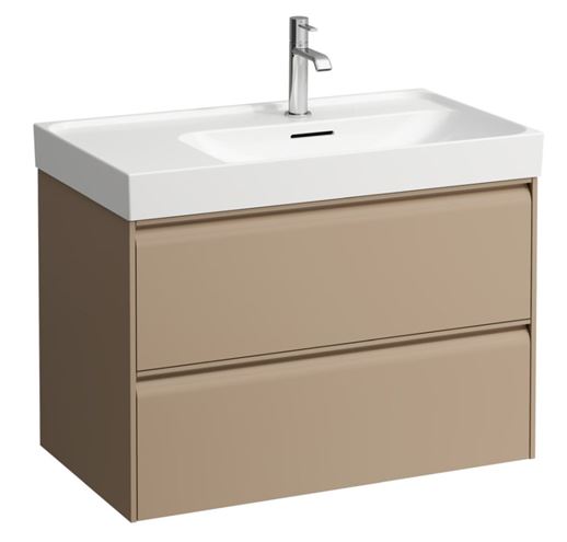 LAUFEN MEDA skrinka pod umývadlo 78,4x45x51,5 cm, 2 zásuvky, s organizérom, cappuccino H4215920114651 Obrázek - Hlavní obrázek
