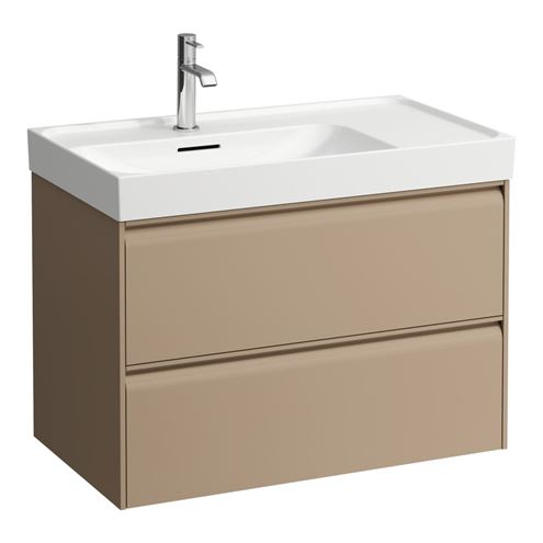 LAUFEN MEDA skrinka pod umývadlo 78,4x45x51,5 cm, 2 zásuvky, s organizérom, cappuccino H4216020114651 Obrázek - Hlavní obrázek
