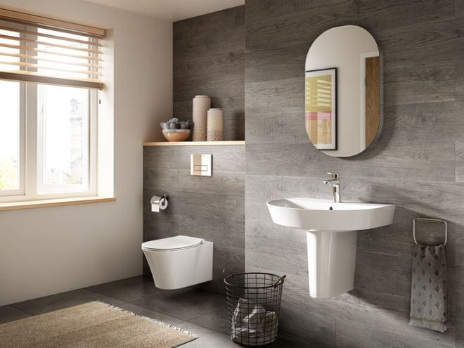 IDEAL STANDARD CONNECT AIR polostĺp pre umývadlo E030901 Obrázek - fotka