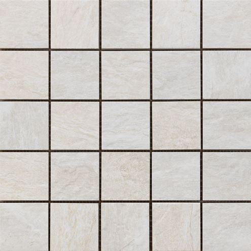 ABITARE GEOTECH mozaika 30x30cm, lepená na sieti, bianco PF00008149 Obrázek - Hlavní obrázek