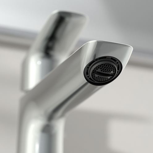HANSGROHE LOGIS 110 FINE umývadlová stojanková batéria, EcoSmart, chróm 71253000 Obrázek - fotka