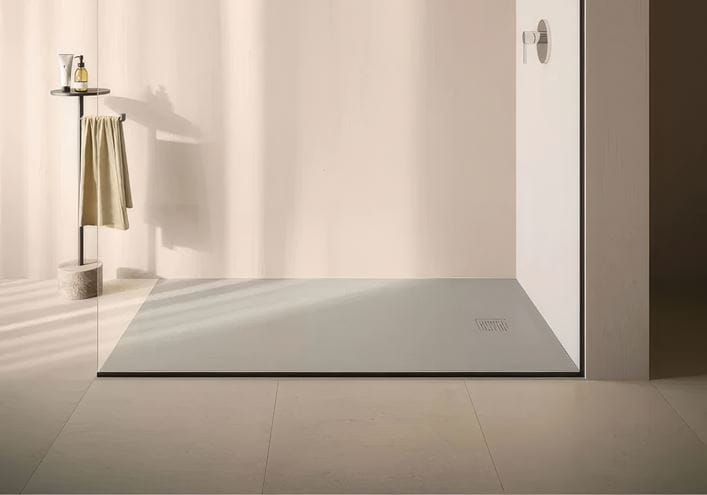 CONCEPT 200 sprchová vanička 80x120 cm, liaty mramor, samonosná, mat light dove grey 08DW07O2-81 Obrázek - fotka